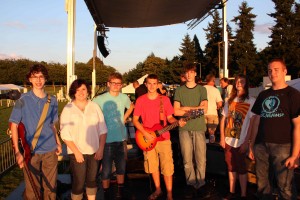 Opus School of Music band, In My Car, headlined Polyroux 2013